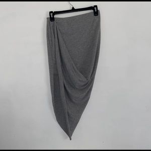 H&M Grey Open Leg Skirt